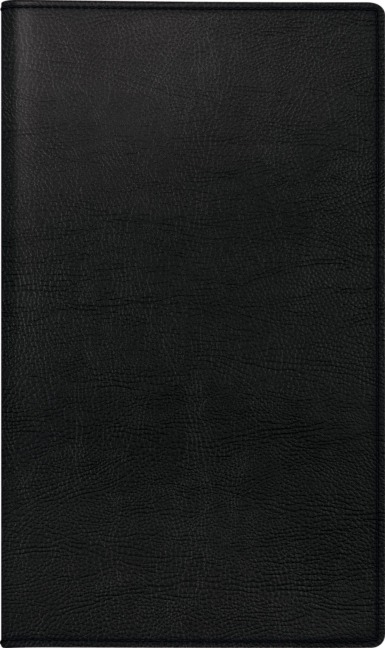 rido/idé 7046884907 Taschenkalender Mod. M-Planer 2027 A6, Kunstleder, schwarz - 