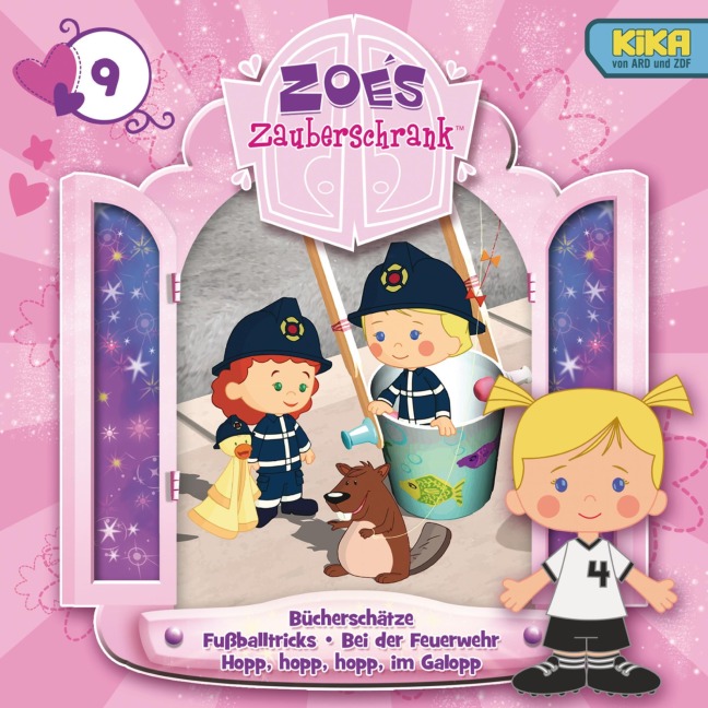 09: Bücherschätze / Fußballtricks / Bei der Feuerwehr / Hopp, hopp, hopp, im Galopp - Nadine Geist, Jeffery P. Gordon, Marie Davis, Sindy L. McKay Swerdlove, Ursula von Langen