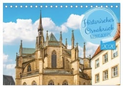 Cover-Bild zum Titel 'Historisches Osnabrück - Niedersachsen (Tischkalender 2026 DIN A5 quer), CALVENDO Monatskalender' von 'Sell Pixs:Sell'