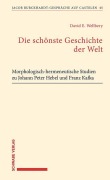 Cover-Bild zum Titel 'Die schönste Geschichte der Welt' von 'David E. Wellbery'
