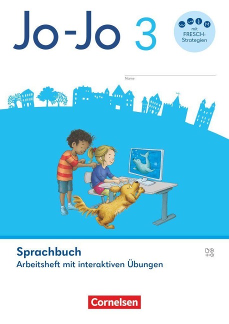 Jo-Jo Sprachbuch 3. Schuljahr - Allgemeine Ausgabe 2024 - Arbeitsheft mit interaktiven Übungen - Susanne Mansour, Martin Wörner, Henriette Naumann-Harms, Sandra Meeh