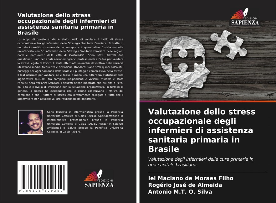 Valutazione dello stress occupazionale degli infermieri di assistenza sanitaria primaria in Brasile - Iel Maciano de Moraes Filho, Antonio M. T. O. Silva, Rogério José de Almeida