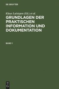 Cover-Bild zum Titel 'Grundlagen der praktischen Information und Dokumentation' von ''