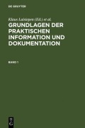 Cover-Bild zum Titel 'Grundlagen der praktischen Information und Dokumentation' von ''