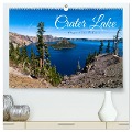 Crater Lake - Oregons blauer Vulkansee (hochwertiger Premium Wandkalender 2024 DIN A2 quer), Kunstdruck in Hochglanz - Reiner Pechmann