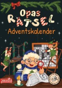 Cover-Bild zum Titel 'Opas Rätsel Adventskalender' von 'Rätsel Werft'