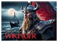 Cover-Bild zum Titel 'Kampf der wilden Wikinger (Wandkalender 2026 DIN A3 quer), CALVENDO Monatskalender' von 'Renate Utz'