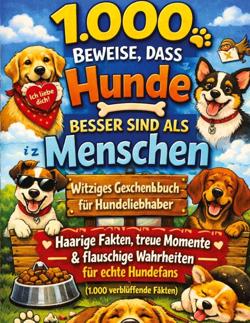1.000 Beweise, dass Hunde besser sind als Menschen - Dominik Mikulaschek