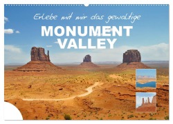 Cover-Bild zum Titel 'Erlebe mit mir das gewaltige Monument Valley (Wandkalender 2026 DIN A2 quer), CALVENDO Monatskalender' von 'Nadine Büscher'