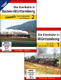 Die Eisenbahn in Baden-Württemberg damals - Teil 1 und Teil 2 im Paket - 