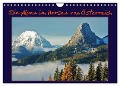 Die Alpen im Herzen von Österreich (Wandkalender 2024 DIN A4 quer), CALVENDO Monatskalender - Leo Bucher