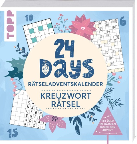 24 DAYS RÄTSELADVENTSKALENDER - Kreuzworträtsel - Frechverlag