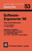 Cover-Bild zum Titel 'Software-Ergonomie '99' von ''