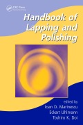 Cover-Bild zum Titel 'Handbook of Lapping and Polishing' von ''