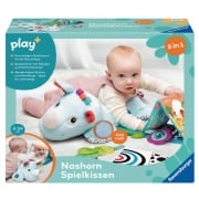 Cover-Bild zum Titel 'Play+ Nashorn Spielkissen (für die Bauchlage) - ab 0 Monate' von ''