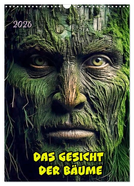 Das Gesicht der Bäume (Wandkalender 2026 DIN A3 hoch), CALVENDO Monatskalender - Werner Braun