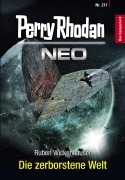 Cover-Bild zum Titel 'Perry Rhodan Neo 217: Die zerborstene Welt' von 'Ruben Wickenhäuser'
