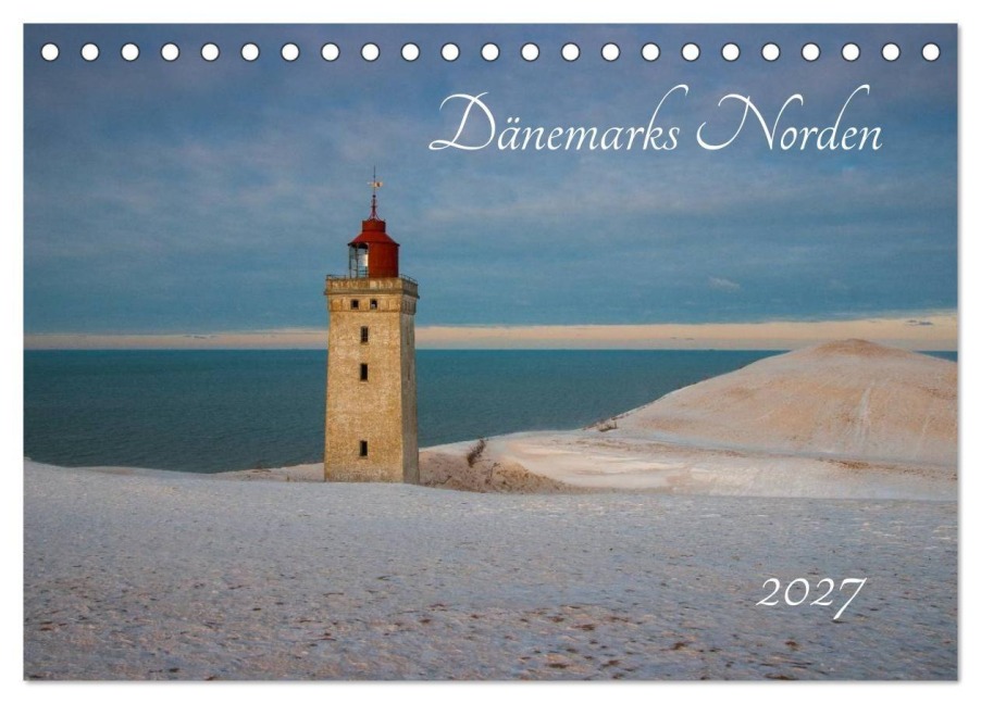 Dänemarks Norden (Tischkalender 2027 DIN A5 quer), CALVENDO Monatskalender - Oliver Schwenn