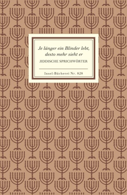 Je länger ein Blinder lebt, desto mehr sieht er - 