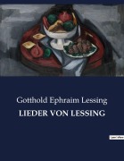 Cover-Bild zum Titel 'LIEDER VON LESSING' von 'Gotthold Ephraim Lessing'