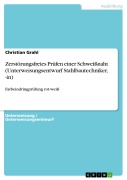 Cover-Bild zum Titel 'Zerstörungsfreies Prüfen einer Schweißnaht (Unterweisungsentwurf Stahlbautechniker, -in)' von 'Christian Grahl'