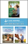 Cover-Bild zum Titel 'Love Inspired July 2025 Box Set 1 of 2' von 'Rebecca Kertz, Jill Kemerer, Jennifer Slattery'