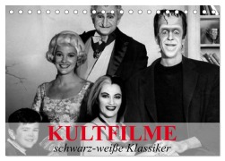 Kultfilme - schwarz-weiße Klassiker (Tischkalender 2026 DIN A5 quer), CALVENDO Monatskalender - Elisabeth Stanzer