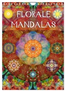 FLORALE MANDALAS (Wandkalender 2026 DIN A4 hoch), CALVENDO Monatskalender - Alaya Gadeh