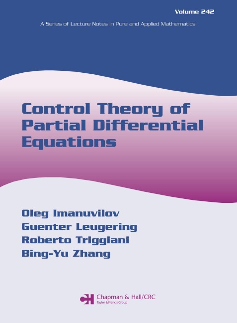 Control Theory of Partial Differential Equations - 