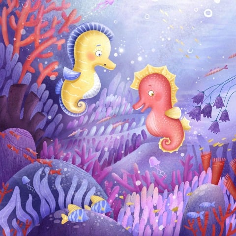 Sandy Seahorse learns to not say "no" all the time - Linnea Taylor
