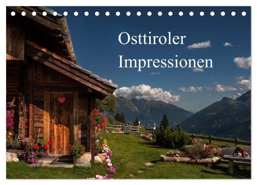 Osttiroler Impressionen (Tischkalender 2026 DIN A5 quer), CALVENDO Monatskalender - Axel Matthies