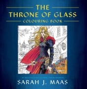 Cover-Bild zum Titel 'The Throne of Glass Colouring Book' von 'Sarah J. Maas'