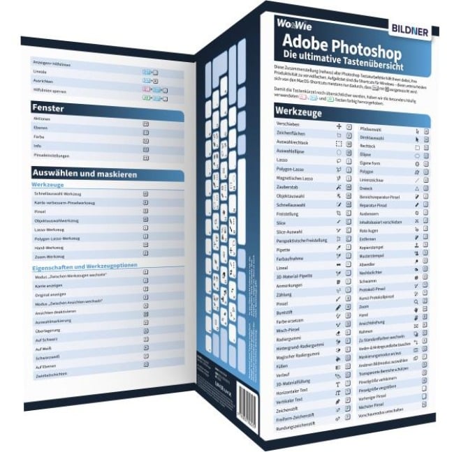 Photoshop - Die ultimative Tastenübersicht (für die Version CC = Creative Cloud) - Aaron Kübler