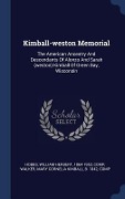Cover-Bild zum Titel 'Kimball-weston Memorial' von ''