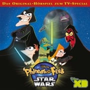 Cover-Bild zum Titel '11: Phineas und Ferb - Star Wars (Hörspiel zum TV-Special)' von 'Danny Jacob, Dan Povenmire'