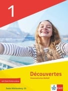 Cover-Bild zum Titel 'Découvertes 1. Ausgabe Baden-Württemberg. Grammatisches Beiheft mit Klett Erklärfilmen 1. Lernjahr' von ''