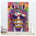 Coole Tiere der Pop Art (hochwertiger Premium Wandkalender 2025 DIN A2 hoch), Kunstdruck in Hochglanz - Nico Bielow
