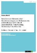 Benennen der Elemente einer Brandschutzklappe und Bestimmen der erforderlichen Größe mittels Auswahltabelle (Unterweisung Technische/-r Zeichner/-in) - Stefan Wolff