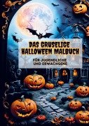 Cover-Bild zum Titel 'Das gruselige Halloween Malbuch. Für Jugendliche und Erwachsene.' von 'Gerhard Hribar'