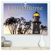 Leuchttürme - maritime Wegweiser (hochwertiger Premium Wandkalender 2026 DIN A2 quer), Kunstdruck in Hochglanz - Peter Roder
