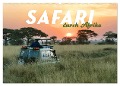 Safari durch Afrika (Wandkalender 2024 DIN A2 quer), CALVENDO Monatskalender - Happy Monkey