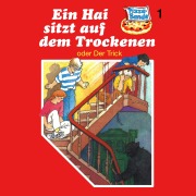 Cover-Bild zum Titel 'Ein Hai sitzt auf dem Trockenen (oder Der Trick)' von 'Tina Caspari'