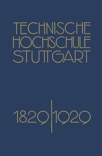 Festschrift der Technischen Hochschule Stuttgart - Richard Grammel
