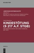 Cover-Bild zum Titel 'Kindestötung (§ 217 a.F. StGB)' von 'André Brambring'