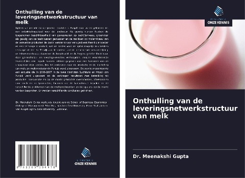 Onthulling van de leveringsnetwerkstructuur van melk - Meenakshi Gupta