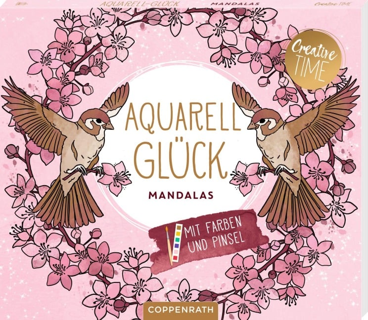 Aquarell-Glück Mandalas - 