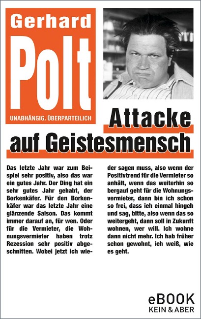 Attacke auf Geistesmensch / eBook - Gerhard Polt