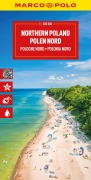 Cover-Bild zum Titel 'MARCO POLO Reisekarte Polen Nord 1:300.000' von ''