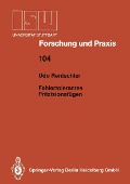 Cover-Bild zum Titel 'Fehlertolerantes Präzisionsfügen' von 'Udo Rentschler'