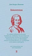 Cover-Bild zum Titel 'Bekenntnisse' von 'Jean-Jacques Rousseau'